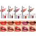 Siuwddee Tinted Lip Gloss 10 Piece Tinted Lipstick Set Long Lasting & Smudge Resistant Makeup Set for Women and Girls for Daily Use & Special Occasions