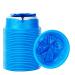 CLOUDBERG 24 Pack Blue Emesis Bags Disposable for Kids, 1000 ml Vomit Bag for Morning Sickness Bags, Portable Nausea Bags for Pregnant Women,Barf Bag with Leak Resistant Design car and Travel