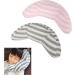 Kids Car Seat Belt Cover Set - Soft Shoulder Pad for Safety & Comfort | Travel Pillow & Neck Support | Universal Fit for Boys & Girls | 1pc Grey Stripe + 1pc Pink Stripe - Buy Online on GoSupps.com