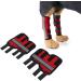 EVTSCAN 1 Pair Supportive Dog Leg Braces Reflective Designed Dog Front Leg Protector for Injury/Sprains/Instability/Anthritis(S-red) S Red - Buy Online on GoSupps.com