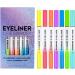 Fluorescent Eyeliners Smooth and Waterproof Glitter Eyeliner Pencil Long-Lasting Fluorescent Makeup Comfortable Application for Women and Girls Everyday and Party Wear - Buy Online on GoSupps.com