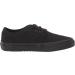 Shoes for Crews Merlin Slip Resistant Food Service Work Sneakers - Unisex Black Canvas - Size 12 Women/10.5 Men - Buy Online on GoSupps.com