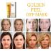 Gold Foil Peel-Off Mask | 98% Gold Anti-Aging Facial Mask for Deep Cleansing & Fine Line Reduction | Ideal for All Skin Types - Buy Online on GoSupps.com