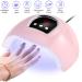 Queen.y 54W LED UV Nail Lamp | 18 LED Gel Polish Dryer with Timer | International Shipping Available - Buy Online on GoSupps.com
