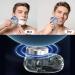 Mini Shaver Portable Electric Shaver Electric Razor for Men Pocket Size Portable Shaver USB Rechargeable Beard Trimmer Easy One-Button Wet and Dry Use Mens Razor for Home Car Travel Gift (Blue) - Buy Online on GoSupps.com