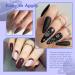 Lavender Violets 42-Piece Gel Nail Polish Set with Top Coats - Fall/Winter UV LED Gel Shades C958 - Buy Online on GoSupps.com