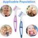 Prosthesis Hooks & Toothbrush Set - 2 Pieces for All Dentures Cleaning | International Shipping Available - Buy Online on GoSupps.com