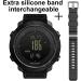 North Edge Apache Tactical Sports Watch for Men - Outdoor Survival Military Compass, Steps Tracker, Pedometer, and Calories - Black - Buy Online on GoSupps.com