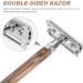 Lurrose Safety Razor Set - Double-Sided Beard Cutter & Mustache Trimmer | International Shipping - Buy Online on GoSupps.com