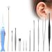 Stainless Steel Ear Pick Spoon Set for Ear Wax Removal and Cleaning - Buy Online on GoSupps.com