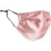 HABAC STUDIO Pack of 5 Satin Silk Face Masks Reusable Cover Bandana Balaclavas Face Masks Washable UK Black Face Mask with Nose Wire Pleated Face Mask for Women Men Adjustable. Pinks - Buy Online on GoSupps.com