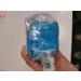 3PC Dental Prostheses Travel Box - Cleaner Brush & Storage for Dentures & Braces - Light Blue - Buy Online on GoSupps.com