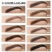 High Pigment Eyebrow Pomade Kit - Water & Stain Resistant with Dual-Ended Brush | Long-Lasting Natural Brow Makeup (11# Black - Buy Online on GoSupps.com