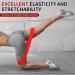 OKSTENCK Resistance Bands Exercise Bands with 5 Different Resistance Levels Resistance Fitness Exercise Band Made of Natural Skin-Friendly Material Comes with Carrying Bag Indoor and Outdoor Home gym. - Buy Online on GoSupps.com