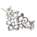 Hairpin Accesorios Para Girl Hair Accessory Vintage Hair Stick Headdress Hair Ponytail French Hair Pin Retro Silver Pirate Accessories Chinese Hair Cuff Miss Alloy Hair Accessories