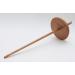 Hand Crafted Mango Wood Drop Spindle - 3.5 Whorl, 11.75 Length, 2.3 oz Weight - Buy Online on GoSupps.com