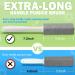 MARYTON Pumice Stone Toilet Bowl Cleaner - Extra Long Handle, Replaceable Design - 3 Refill Stones Included - Removes Limescale, Mildew, Grime - Ideal for Grout, Tiles, and Pools - Buy Online on GoSupps.com