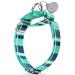 Then martingal collars for dogs adjustable-heavy duty-soft-glatted light they go for large/small dogs (medium 2.5cm wide blue-green plaid) middle 2.5cm wide blue-green plaid