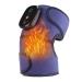 Heating Knee Massager with Heat and Red Light Knee Shoulder Elbow 3-in-1 Heating Vibration Massager Wireless Rechargeable Heating Knee Warmers Wrap for Shoulder Elbow Knee Stress Relief