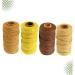 Coheali 12 Rollen Macrame Baumwollgarn | Naturk chengarn f r DIY & Backen | Hochwertige 3er Set | 10x5x5cm - Buy Online on GoSupps.com