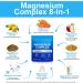Magnesium Complex 8-in-1 1000mg High Potency with 8 Essential Forms Vegan Capsules for Muscle Nerve & Bowel Support Relief Fatigue & Improve Sleep (90 Capsules) 90 Count (Pack of 1) - Buy Online on GoSupps.com
