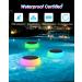 Buy Phejie Solar Floating Pool Light - RGB Remote-Controlled IP68 Underwater Lighting for Pools & Gardens - Buy Online on GoSupps.com