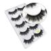 UAMOU 3D Faux Mink Lashes Natural Long Soft False Eyelashes Makeup Wispy Dramatic Fluffy cilios False Eyelashes Cheerfully (Color : G802 Size : 10 boxes logo) 10 boxes logo G802