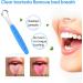 WILsem Tongue Cleaner - Reusable Stainless Steel Tongue Scraper with Non-Slip Handle - Travel-Friendly Blue Mouth Brush - Buy Online on GoSupps.com