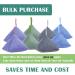 8 Pack Charcoal Bamboo Bags - Nature Fresh Activated Charcoal Odor Absorber (8 x 200g) - Grey, Purple, Blue, Green - Buy Online on GoSupps.com