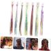 7 Sets Colored Hair Rope Hair Accessories for Girls Hair Tinsel Strands Kids Wigs Girl Scrunchies Colorful Wigs Colored Wig Braided Hair Ropes Tiara Child Ribbon To Weave Polyester - Buy Online on GoSupps.com