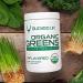 Greens Superfood Powder Unflavored | 8 Most Essential Mixed Greens | Certified 100% Organic | Chlorella Spinach Kale Spirulina Alfalfa Broccoli Wheat Grass & Barley Grass | 30 SERV | 9.52 OZ - Buy Online on GoSupps.com