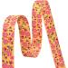 Mihqy Adjustable Soft Nylon Dog Collar - Comfortable Yellow Flower Design for Small to Medium Dogs & Cats (L Neck 38-63 cm) - Buy Online on GoSupps.com
