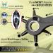 Leather Belt Hole Punch with Bonus Ruler & Awl Tool - Precision Crafting for Watch Straps, Bag Straps, and Fabric Eyelets | Professional Results Guaranteed - Buy Online on GoSupps.com