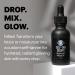 Game Face Grooming Self Tanner - Vegan Color Correcting Tanning Drops for Men | Gradual Natural Glow | Water-Based & Cruelty-Free - Made in the USA - Buy Online on GoSupps.com