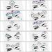 Mermaid Face Jewels 10 Sets - Festival Rhinestone Face Gems & Temporary Stickers - Buy Online on GoSupps.com