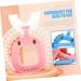 Minkissy 4-Piece U-Shaped Silicone Toothbrush Set for Kids Portable Cleaning Tools with Fun Caricature Design | Perfect Children's Oral Care Accessories - Buy Online on GoSupps.com