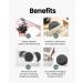 Kundal Mineral Mud Deep Cleansing Eco Shampoo Bar - French Lavender | Zero Waste Long-Lasting & Eco-Friendly Hair Care (Pack of 4 - Buy Online on GoSupps.com