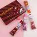  Rukjmqi Peel off lip gloss peel off lip 6 x waterproof lip gloss for women and girls peel Reveal lip stain waterproof lip gloss long-lasting peel off stain for - Buy Online on GoSupps.com