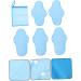 Shop Solustrie 8-Sentence 6-Ply Women's Bandage & Reusable Menstrual Pads - Eco-Friendly Polara Leaf & Microfiber Cloth Inserts - Buy Online on GoSupps.com