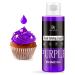 Food coloring - 160ml of liquid concentrated food colors for cakes decoration baking cookies macaron - sugar -free food coloring for drinks tortendendeko Diy Slime Osterei (Lila)