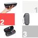 Aproca Hard Storage Travel Case for Keto-Mojo Blood Ketone Test Strips - Grey - Buy Online on GoSupps.com