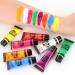 MIELIKKI 6Pcs UV Black Light Glow Face & Body Paint Set - Neon Fluorescent Makeup Kit for Rave Festivals & Parties - Easy to Use & Remove - Buy Online on GoSupps.com