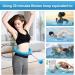 Adjustable Weighted Hula Fit Hoop for Adults - 24 Detachable Knots - Abdominal Fitness - Non-Falling Design - Auto-Spinning Ball - Blue - Buy Online on GoSupps.com