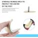 3 Pairs Gel Arch Support Insoles for Flat Feet - Pain Relief Cushions & Adhesive Pads - Comfortable Shoe Inserts in Black Beige Clear - Buy Online on GoSupps.com