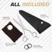 Fagaci Professional Hairdressing Shears - 6 Effilator Scissors 440C Steel Ultra Sharp & Durable | Smooth Cutting & Thinning Shears for Stylists - Buy Online on GoSupps.com
