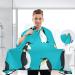 Waterproof Barber Cape - Cute Penguin & Cheetah Haircut Bib for Men & Women | Unisex Hair Cutting Cape - Buy Online on GoSupps.com