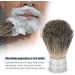 Beard Shaving Brush with Bristle Hair & Aluminum Handle - Perfect for Men's Beard Grooming | 3.66 x 1.29 Inch - Buy Online on GoSupps.com