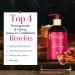 Mielle Pomegranate & Honey Leave-In Conditioner 12 fl oz â€“ Moisturizing & Detangling Formula - Buy Online on GoSupps.com