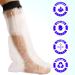 SEALCUFF Adult Short Leg Waterproof Cast Protector - Reusable Watertight Cover for Shower & Bath - Arm, Leg, Foot - Best Seal Technology - Buy Online on GoSupps.com