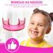 CustMbite Night Guard for Kids - Custom Fit Pink Mouth Guard 2 Pack for Teeth Grinding, Clenching, and Bruxism - Buy Online on GoSupps.com
